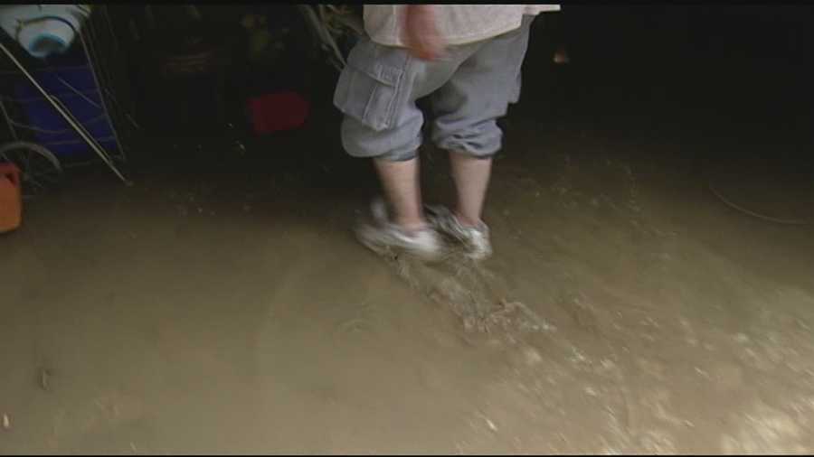 Days of rain have helped create problems for some residents of a Newport neighborhood.