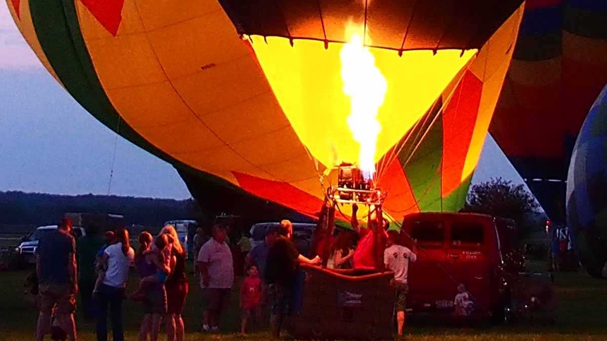 Middletown hot air balloon festival runs through Sunday