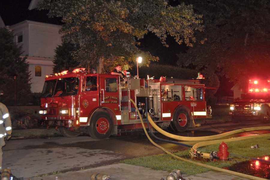 Images Greenfield house fire