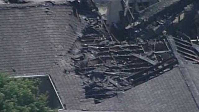 Images: Small plane crashes into Indiana home