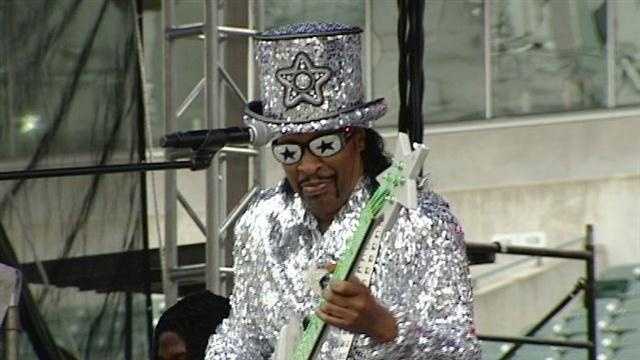 Highlights of Cincinnati's own Ambassador of Funk, Bootsy Collins, performing at the 2013 Macy's Music Festival.