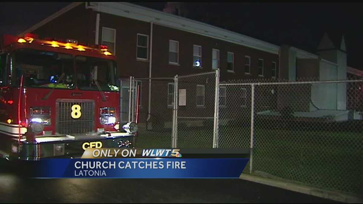 Fire forces dozens out of NKY church