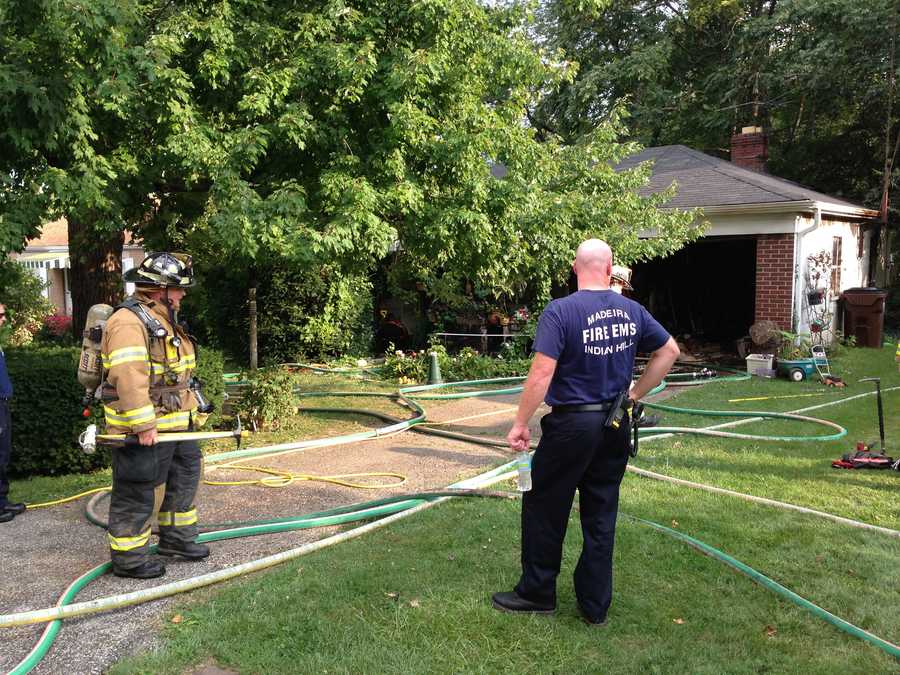Photos Blue Ash house fire