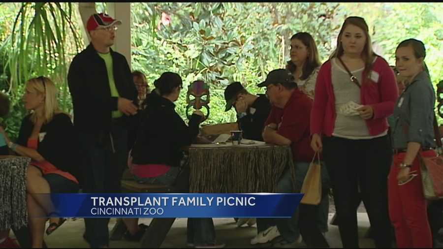 Patients and their doctors gathered at the Cincinnati Zoo Sunday to celebrate life.