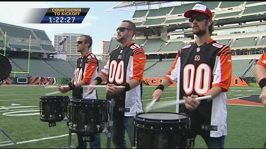 The Cincinnati Bengals are among several NFL teams to add a drumline to the sidelines this season.