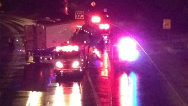 SB I-75 reopens after truck crash, fuel spill