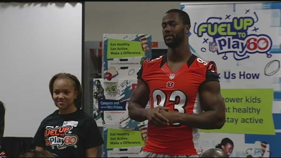 The Bengals have partnered with the American Dairy Association for Fuel Up to Play 60.