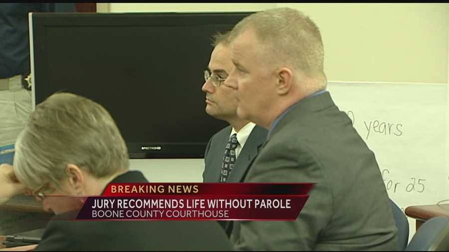 A jury has recommended a life sentence without parole for convicted killer Michael Moore