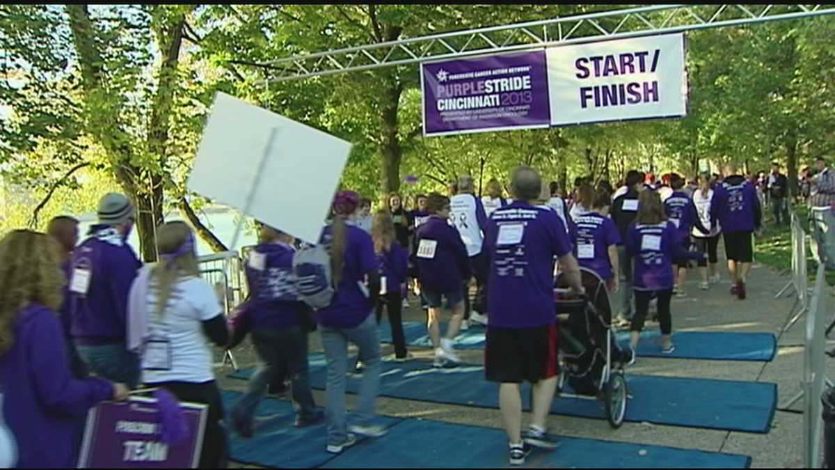 Thousands stride in purple for Pancreatic Cancer Walk at Sawyer Point