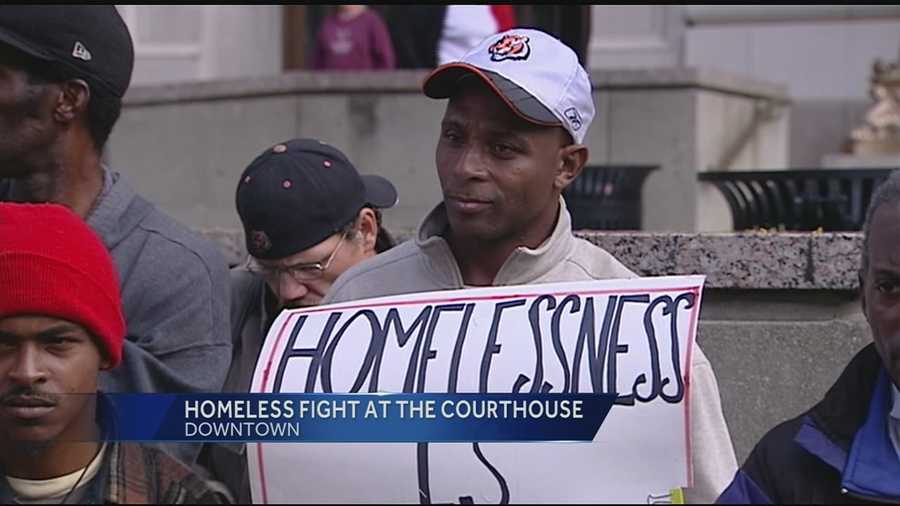 The coalition said a goodwill effort to help the homeless in Cincinnati has instead led to targeting them for arrest.