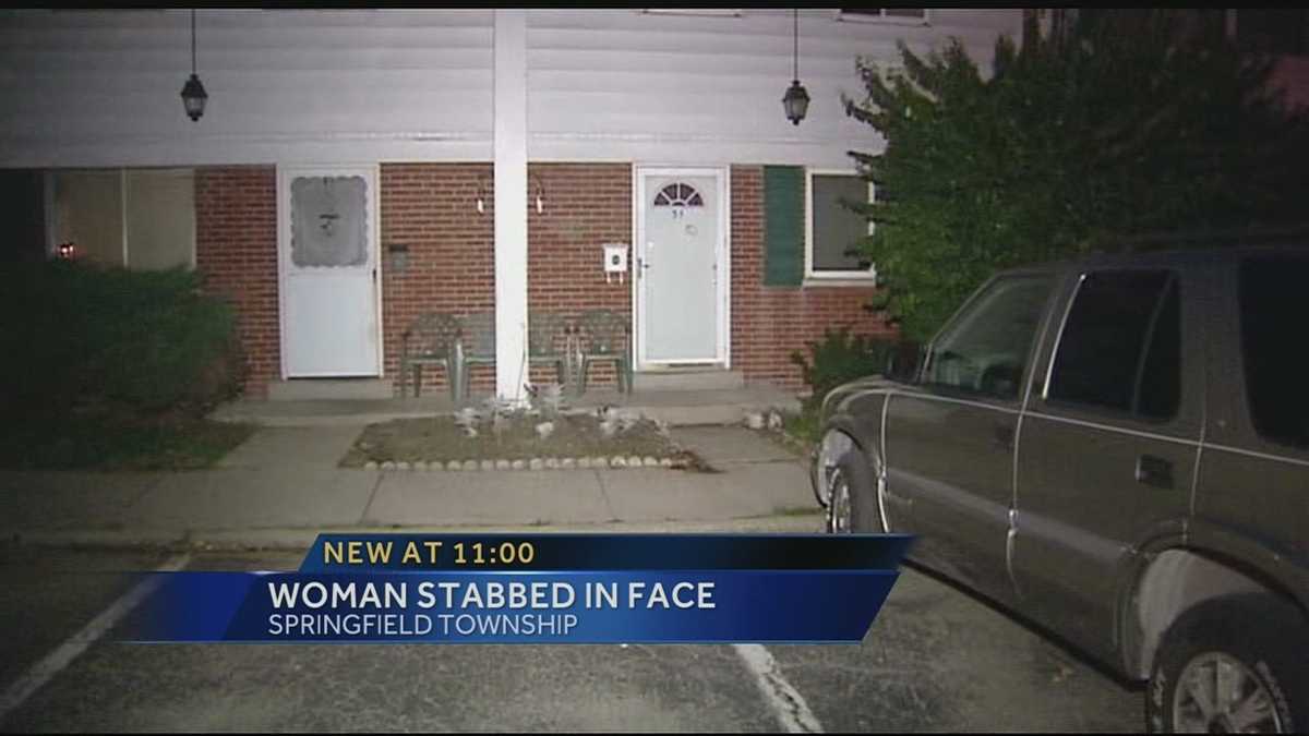 Police: Woman stabbed in face after fight in Springfield Township