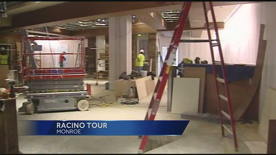 Miami Valley Gaming showed off the progress being made at its facility due to open Dec. 12.