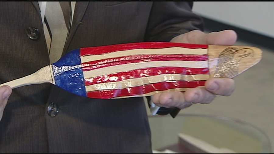Graham Webb has a dedicated team across Ohio committed to carving wooden feathers for servicemen and servicewomen killed in Iraq and Afghanistan.
