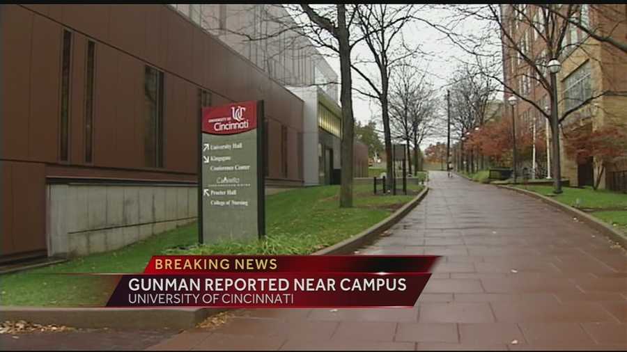 A 911 call was made from the University of Cincinnati Wednesday with reports of a gunman in the area.