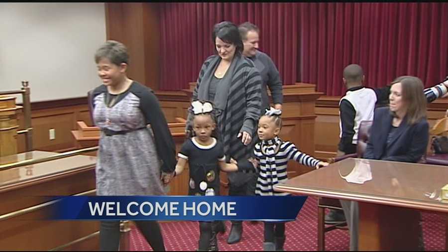 More than a dozen children were adopted in an annual event Friday in Hamilton County.