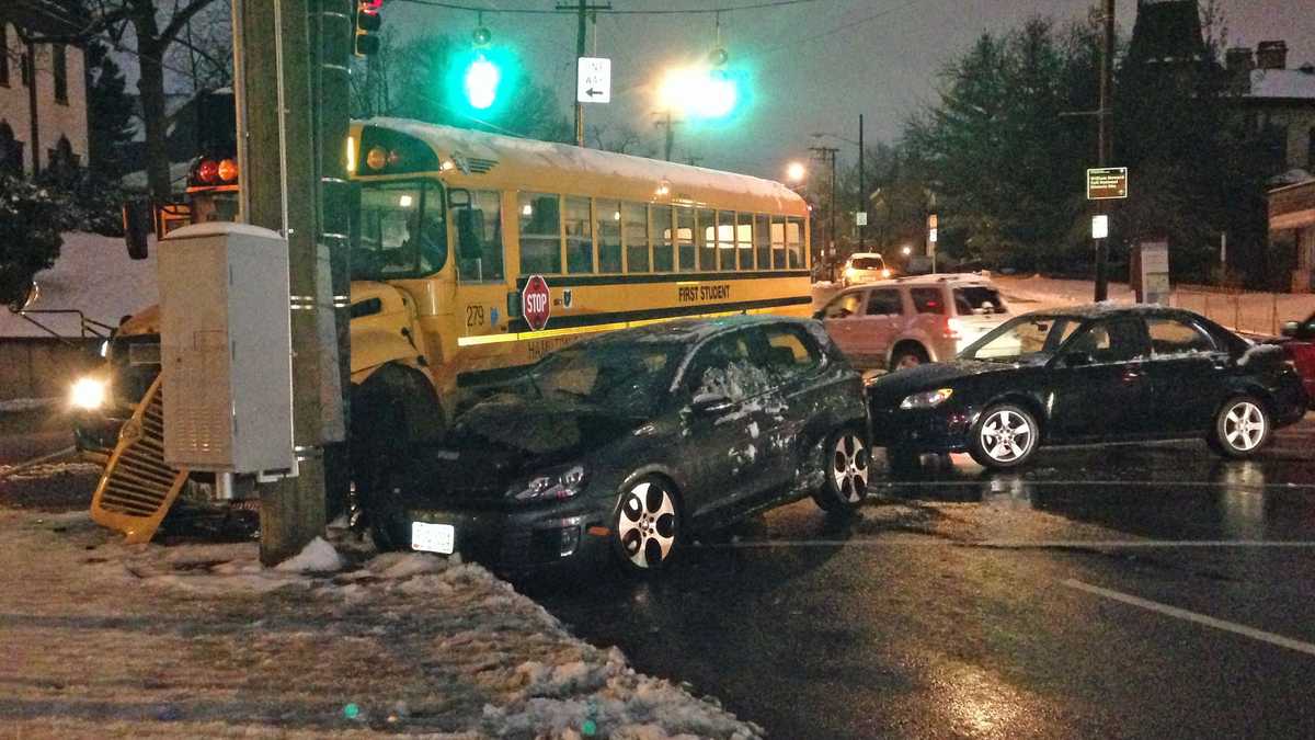 Police: School bus ran red light before Clifton crash