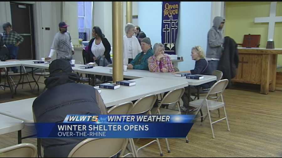The winter shelter in Over-the-Rhine has opened its doors for the season