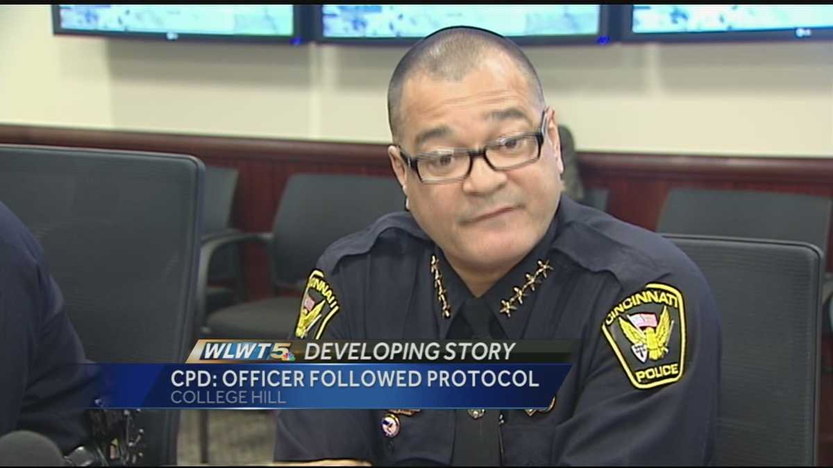 Police chief Officer followed protocol when she shot at suspect