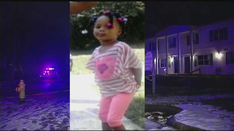 Police described the shooting as taking place during a running gun battle, and the 3-year-old, Leah Johnson, was hit by a stray bullet.