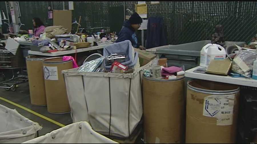 Ohio Valley Goodwill stores kept their doors open until 6:30 p.m. to give people extra time to swing by and drop off any last minute donations.