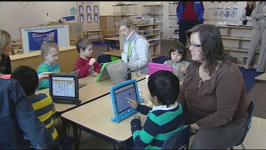 The Mason Early Childhood Center is using tablets to unlock something special in their students with autism. They use the tablet to count, describe pictures and make comments; things that they would otherwise not be able to do.
