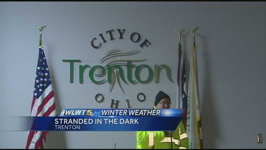 The electrical substation in Trenton, Ohio was stressed all week trying to keep up with the falling temps. It finally failed Saturday, and the city was forced to activate their emergency warming shelter.