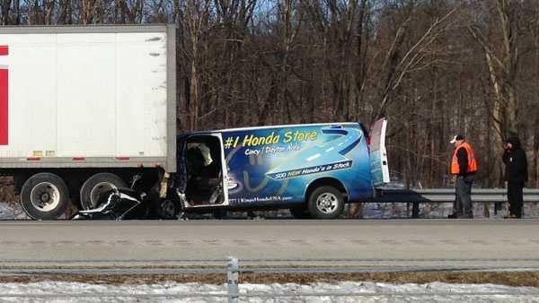 Driver Airlifted To Hospital After I-275 Truck Crash