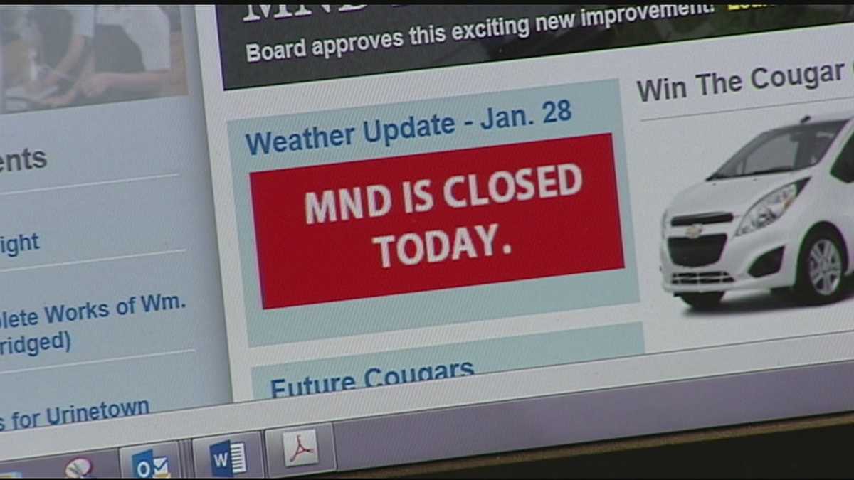 High Tech Computer Calamity School districts go high-tech after running out of calamity days