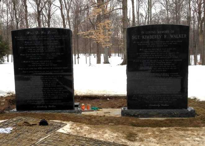 Family, cemetery reinstall SpongeBob headstones but with changes