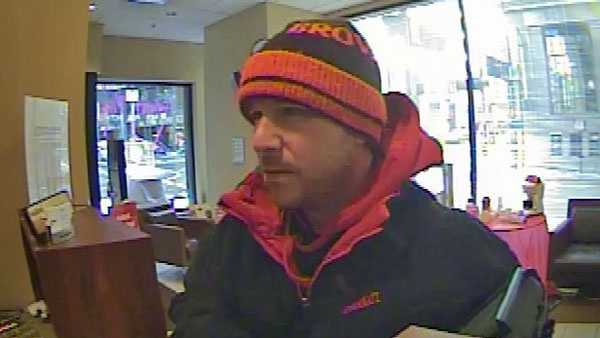 Police arrest man in connection with downtown bank robbery