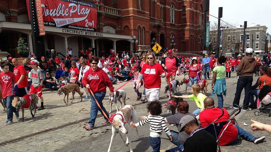 Photos: All the Great Plays from the Cincinnati Reds' Opening Day, Cincinnati