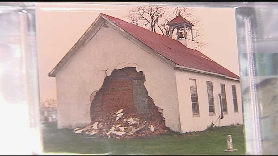 In southern Campbell County there are not many visible signs of the devastating tornado that ripped through the community on March 2, 2012. Many have rebuilt, with the exception of the local landmark, the historical Wesley Chapel Church.