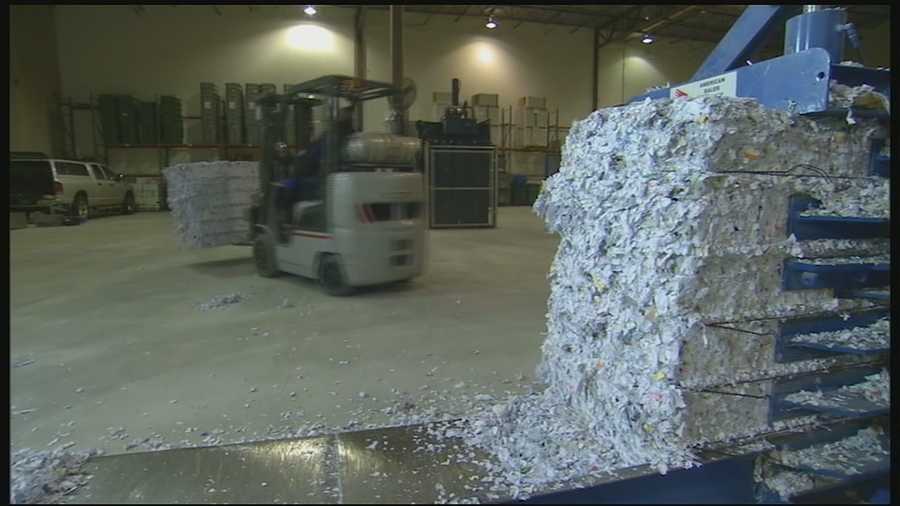 Shred Day is a way to protect your identity, but it is also a way to protect the environment by recycling all of those papers that would otherwise be tossed into the garbage.