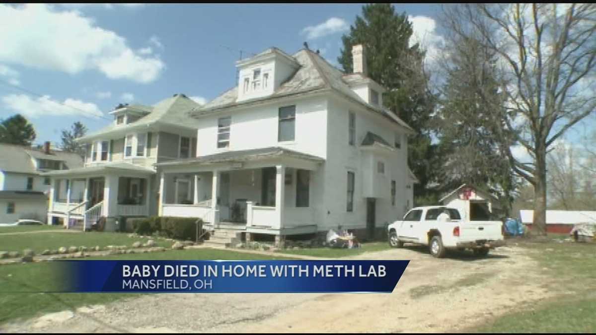 Police: Baby dies in home with active meth lab in Mansfield