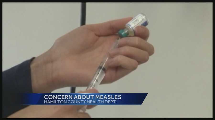 Mike Samet with the Hamilton County Health Department says they received an email Thursday from the Ohio Department of Health about several cases of measles reported in the Knox County area.