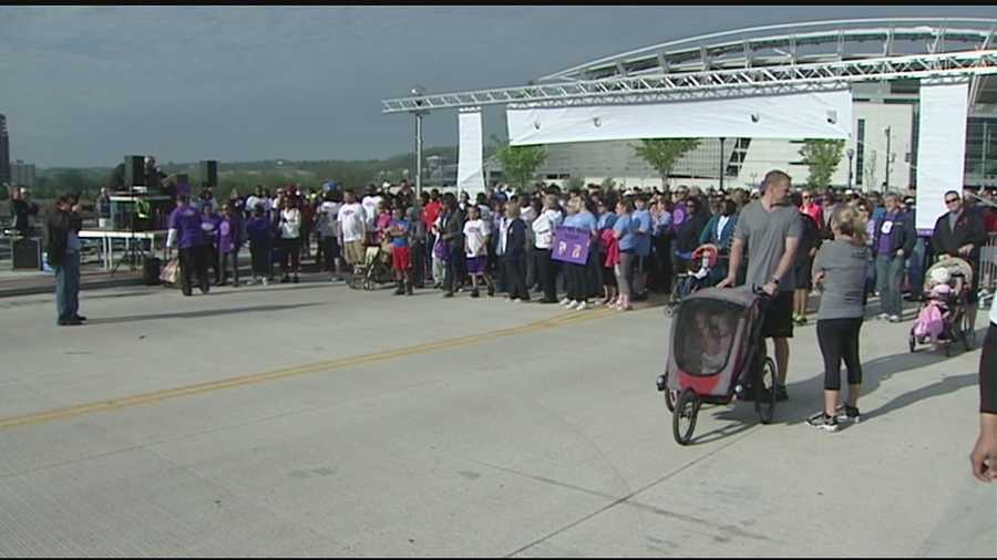 The annual walk raised $1.1 million Sunday to be used for programming and medical research in the Tri-State.