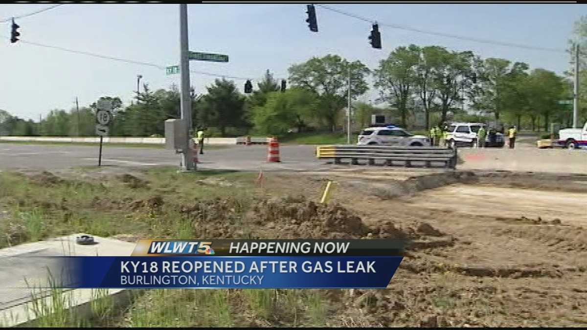Evacuations lifted, Ky. 18 reopens after gas leak