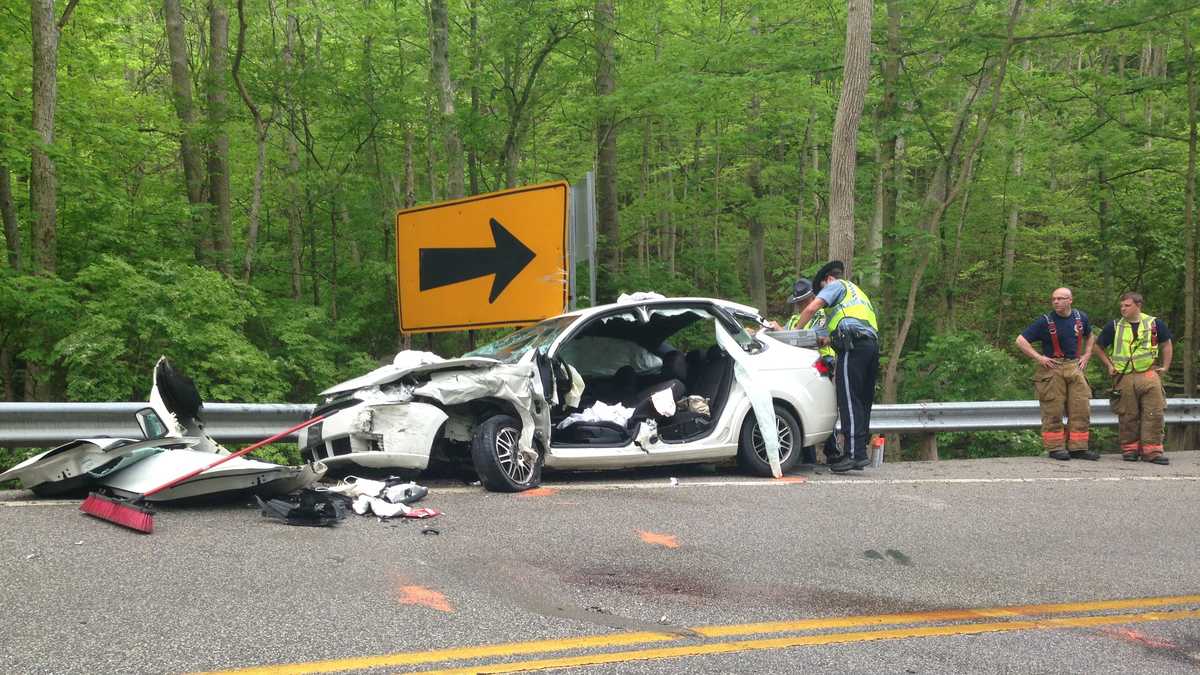 Photos: 3 hospitalized after Miami Township accident