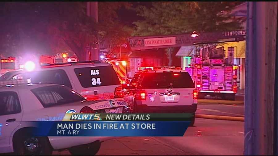 The Run-In Run-Out convenience store on Colerain Avenue caught fire early Wednesday morning and killed an elderly man.