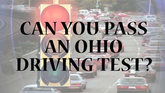The state of Ohio provides an online test to see how well drivers actually know the laws of the roads. How well will you do?