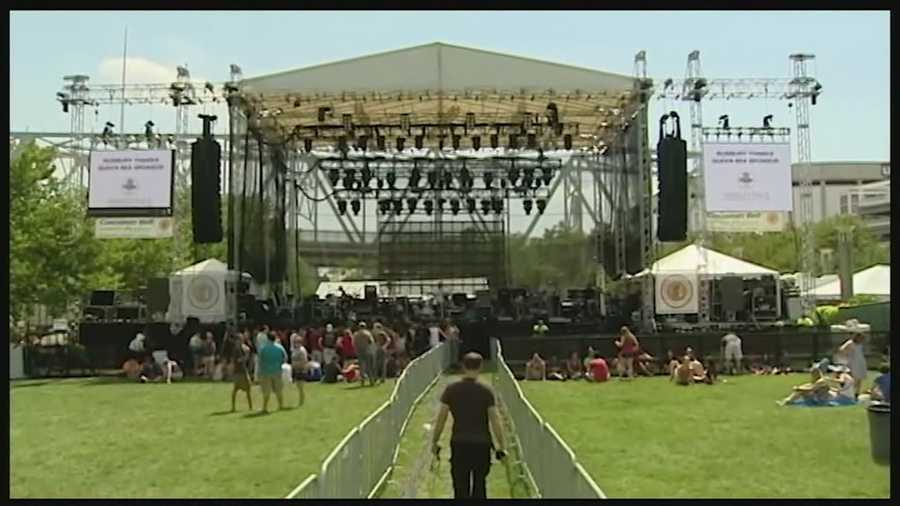 Friday marked opening night for the 3rd annual Bunbury Music Festival at Yeatman's Cove and Sawyer Point. The festival will feature 80 bands on 6 stages all weekend.