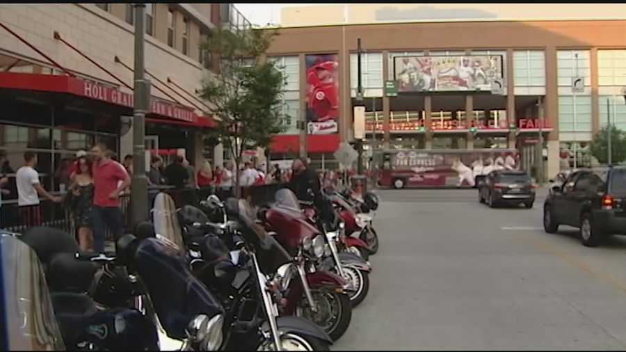 Several events brought thousands of patrons downtown Saturday night.