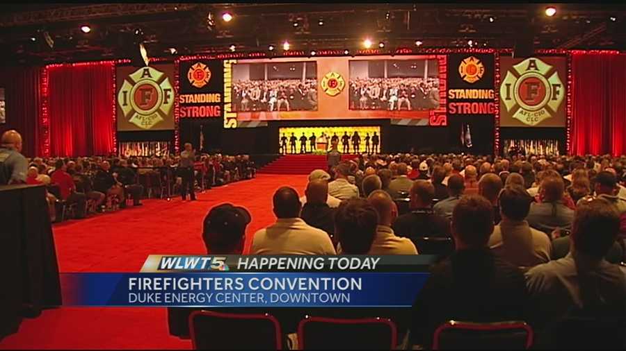 The 52nd International Association of Firefighters Conference opens Monday at the Duke Energy Convention Center.