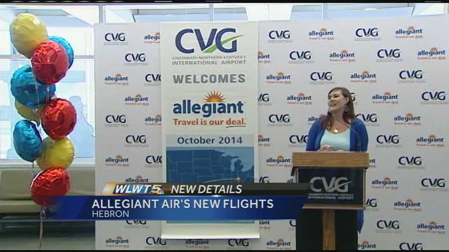 Allegiant expanding flights, adding new ones at CVG