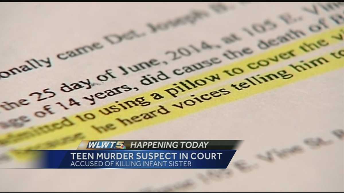 Teen accused of killing infant sister appears in court