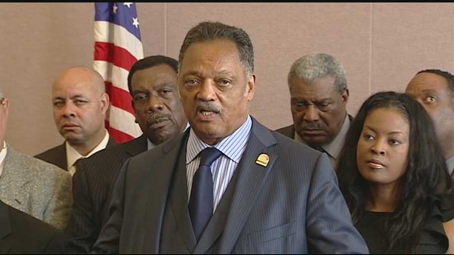 Rev. Jesse Jackson said it's time that the right to vote is guaranteed by the U.S. Constitution. He was in Cincinnati Wednesday to promote an amendment to the Constitution.