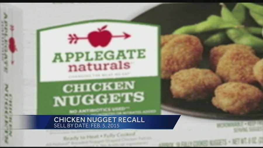 Chicken nuggets recalled due to contamination risk