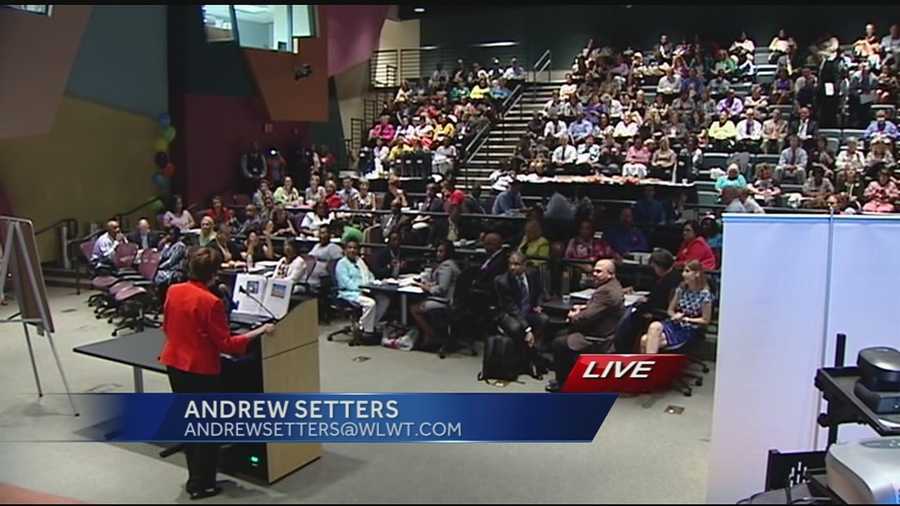 Classes are set to begin in just over a week for the Cincinnati Public Schools. Teachers, parents and administrators learned more about what is ahead for the 2014-2015 school year in the state of the schools address.