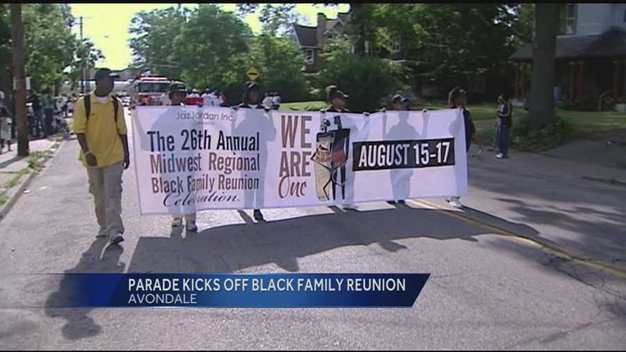 As in years past, the reunion kicked off at the Avondale Town Center with a parade led by the grand marshal, Police Chief Jeffrey Blackwell.