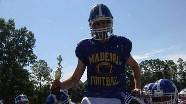 Congratulations to Madeira's Matt Schroeder, who was voted the Beacon Orthopaedics Primetime Performer of the Week for Sept. 5.